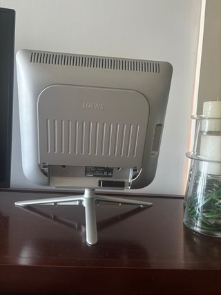 Televisor Loewe Vintage Plata/Blanco