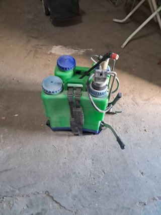 Mochila sulfatar 16L verde