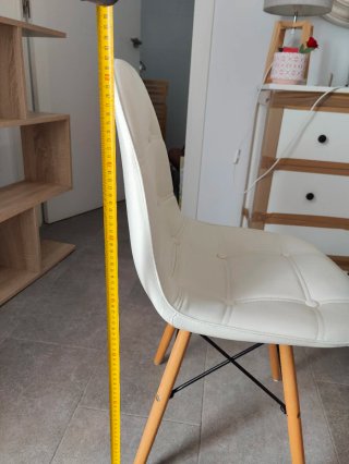 Pack 4 Sillas Comedor Piel Sintética