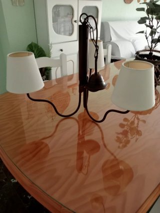 Dos Lámparas de techo colgante