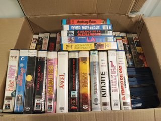 LOTE VHS VARIOS GÉNEROS 01