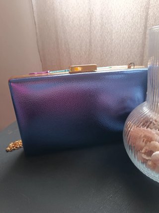 Bolso de fiesta clutch multicolor
