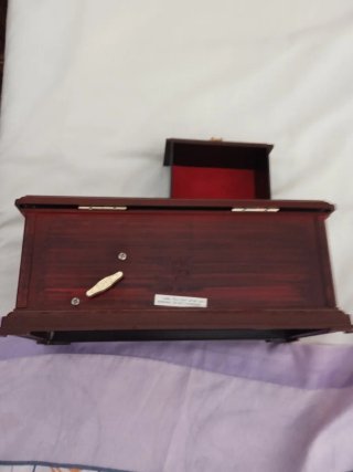 Caja de música joyero bailarina