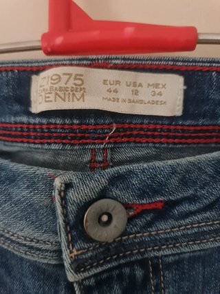 Pantalón vaquero mujer azul
