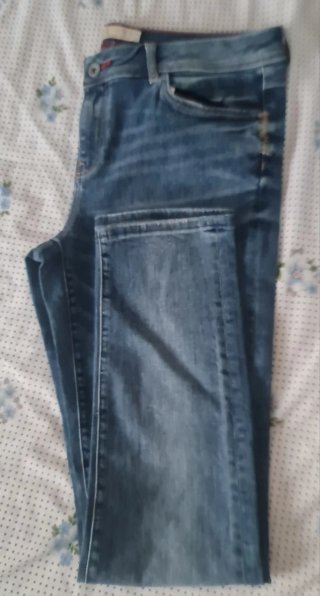 Pantalón vaquero mujer azul