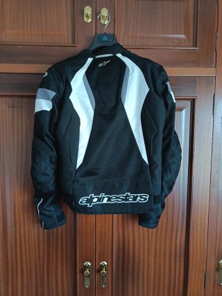 Cazadora Alpinestars Negra Gris Blanca talla s