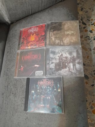5 CD Vomitory - Xtreme Metal