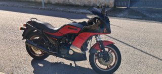 Kawasaki  gpz 750 Turbo Roja y Negra