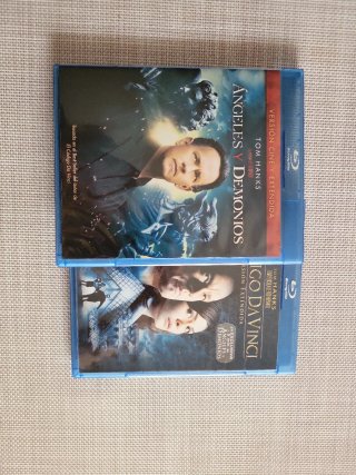 Blu-ray Ángeles y Demonios + El Código Da Vinci