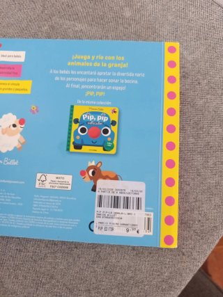 Pip, pip. La granja. Libro con bocina