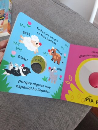Pip, pip. La granja. Libro con bocina