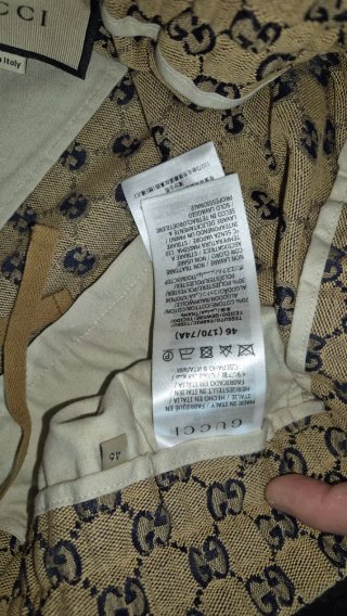 Pantalón corto Gucci GG Beige/Marrón ORIGINAL