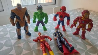 Figuras Superhéroes Marvel y DC