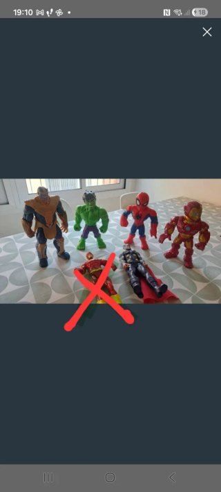 Figuras Superhéroes Marvel y DC