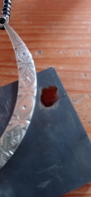 Conjunto Tuareg en plata.