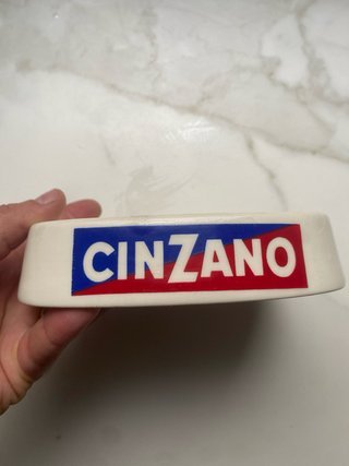 Cenicero Cinzano Cerámica Antiguo Holanda