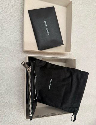 Saint Laurent Portafoglio Nero