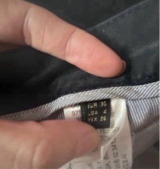 Pantalón azul Massimo Dutti