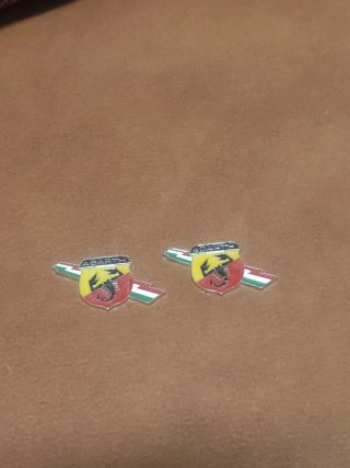 Chapa Logo Abarth Escudo