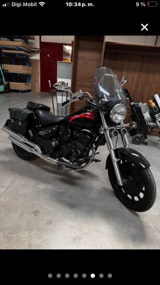 Daelim Daystar 125cc Cruiser Negra/Roja