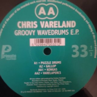 Vinilo Chris Vareland Groovy WAVEDRUMS EP
