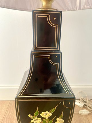 Lámpara de mesa vintage grande