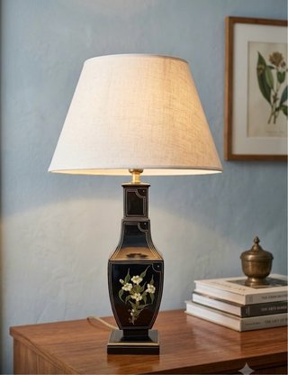 Lámpara de mesa vintage grande