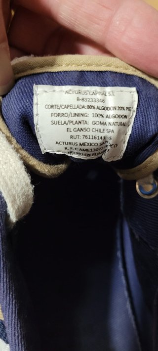 Zapatillas El Ganso modelo Tigra Talla 40