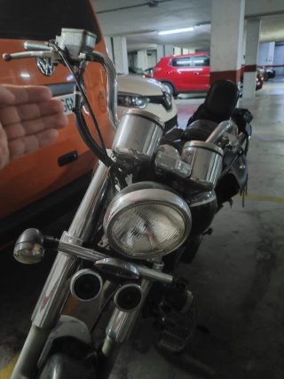 Moto Daelim Daystar 125cc Negra