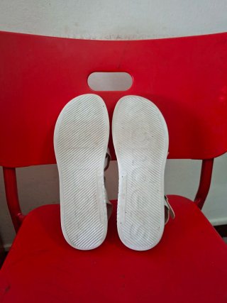 Sandalias Wonders Piel Blancas