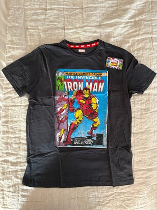 Camiseta Marvel Iron Man Talla L