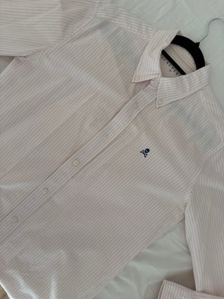 Camisa Scalpers Oxford Rosa Talla 39