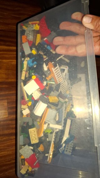 Lotti di costruzioni Lego. Molto vari.