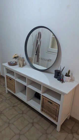 Mueble aparador / recibidor Ikea blanco grande