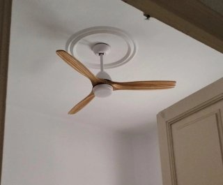 Ventilador de techo con luz
