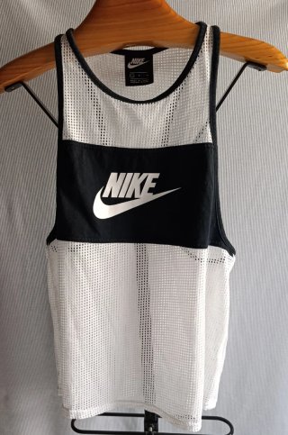 Nike Camiseta Tirantes Mujer Talla S Blanca