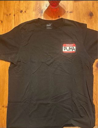 Camiseta Puma Negra Talla L