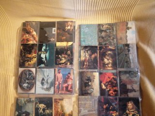 Trading Cards Cuadros Colección completa.