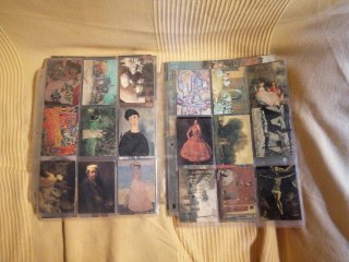 Trading Cards Cuadros Colección completa.