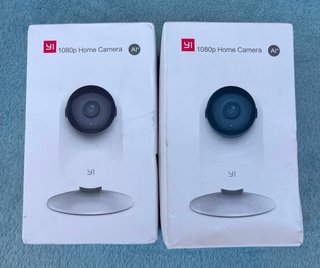 Pack 2 Cámaras Vigilancia YI 1080p AI+