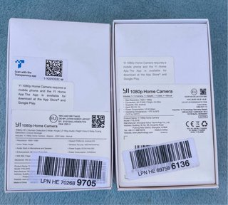 Pack 2 Cámaras Vigilancia YI 1080p AI+
