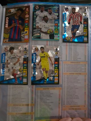 Álbum Adrenalyn 2022-23 casi completo +570 cartas