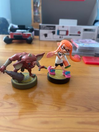 2 Figuras Amiibo Nintendo Switch