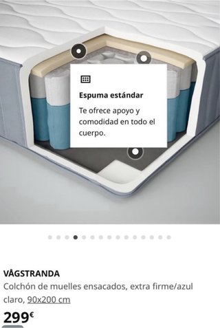 Colchón Vagstranda Ikea