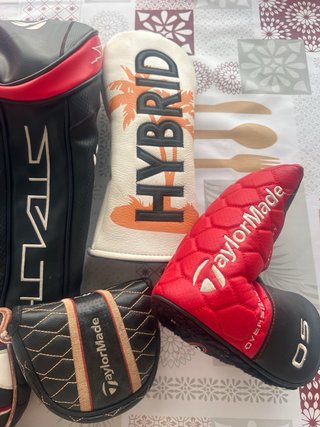 Lote Fundas Golf Driver, Hybrid, Putter