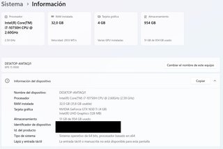 Dell XPS 15 9500 i7 32GB RAM 1TB SSD