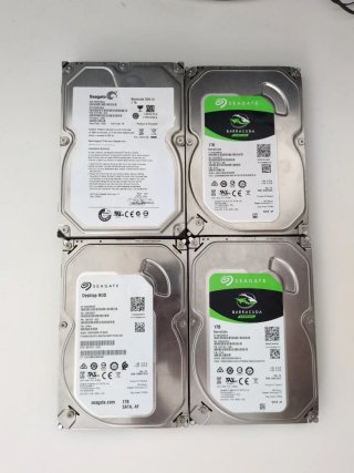 4 Discos Duros Seagate 1TB SATA