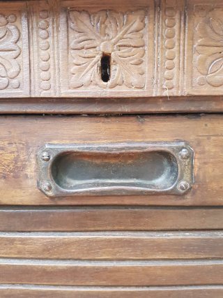 Buró Archivador Francés Madera