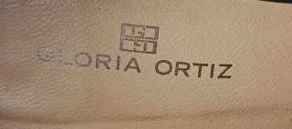 Zapatos de tacón azul Gloria Ortiz corte inglés T3
