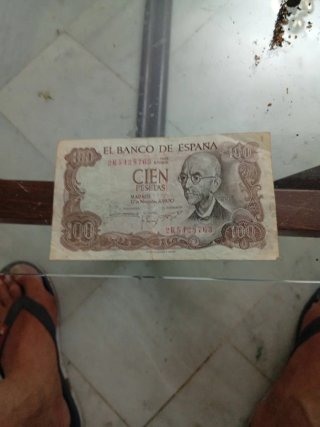 Billete 100 Pesetas Banco de España 1970